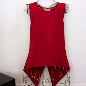 Sleeveless Back Crossover